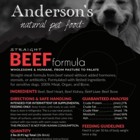 Andersons | Straight Beef