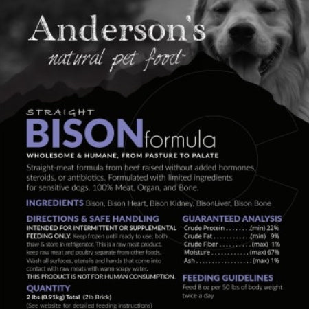 Andersons | Straight Bison