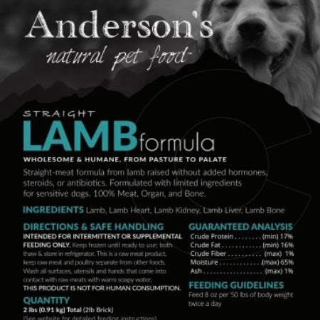 Andersons | Straight Lamb